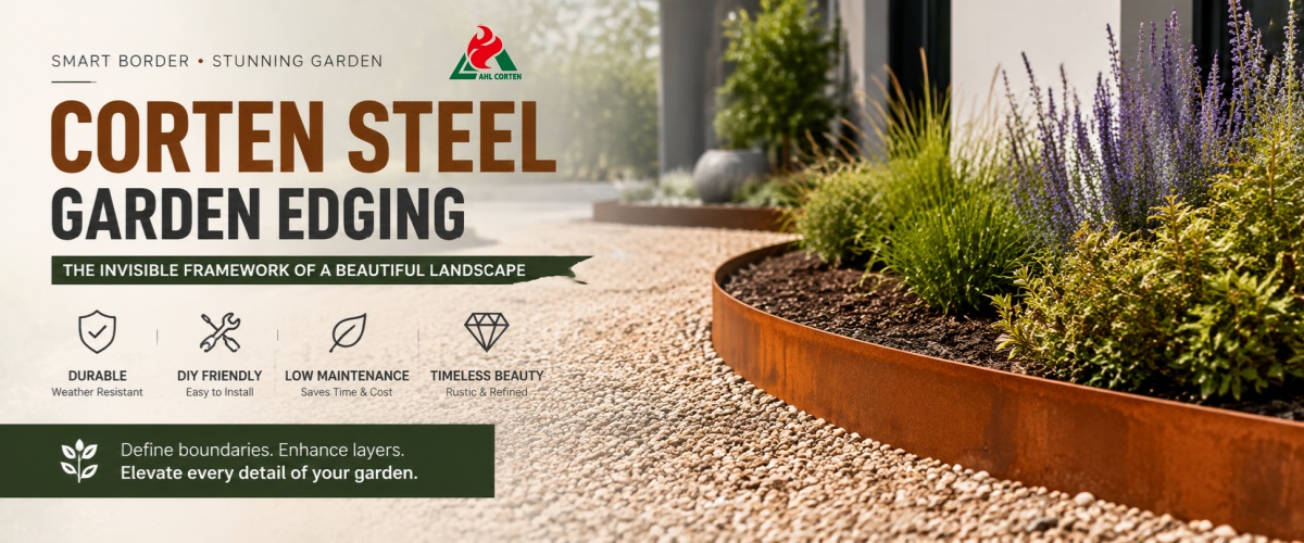 outdoor metal edging
